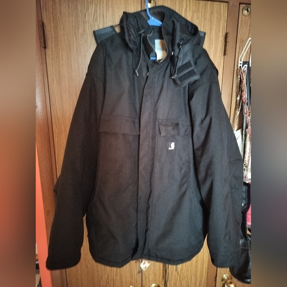 Vintage Carhartt men's quilt lined coat Sz 3XL